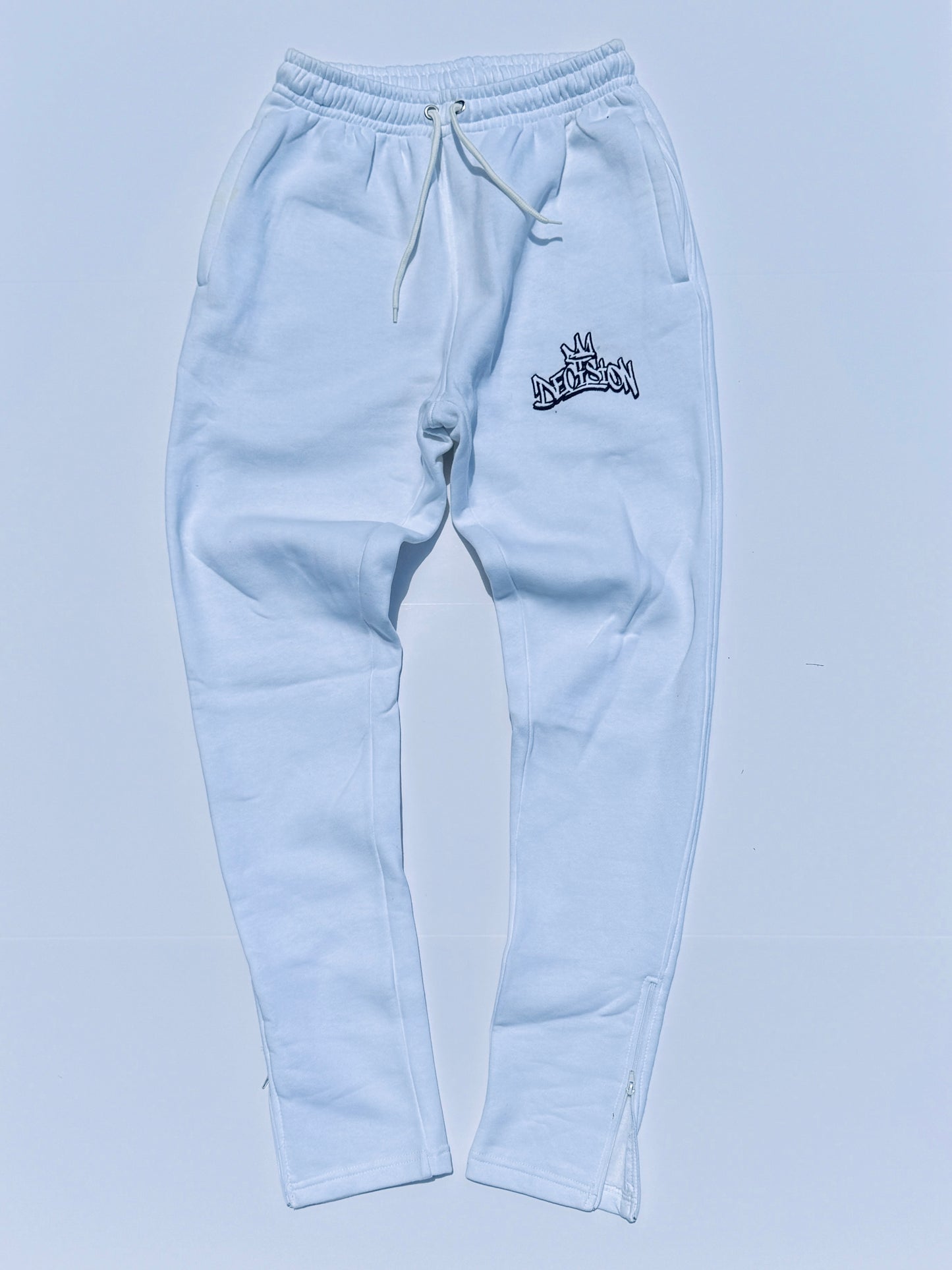 White genesis embroidery