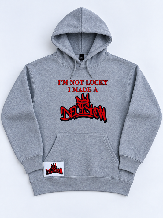 Decision Grey Hoodie