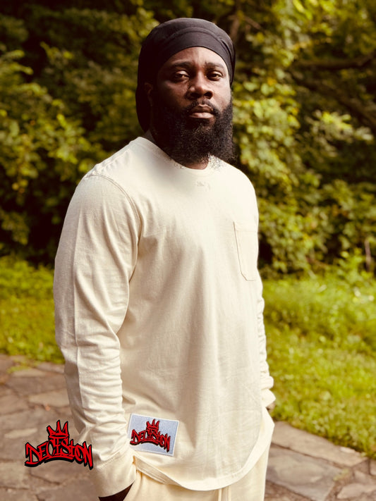 decision long sleeve ( cream )